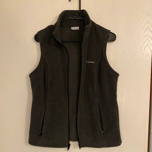 Columbia fleece vest Grey